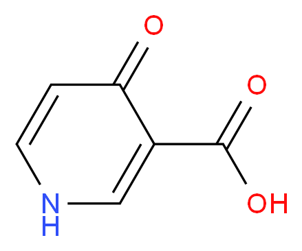 4-oxo-1,4-dihydropyridine-3-carboxylic acid_分子结构_CAS_609-70-1