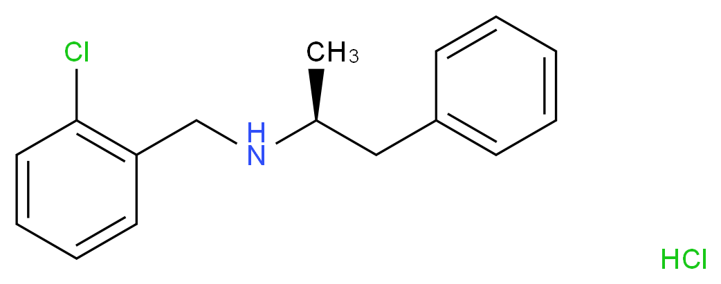 (S)-(+)-Clobenzorex Hydrochloride_分子结构_CAS_5843-53-8)
