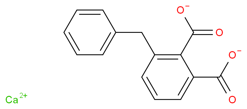 CALCIUM BENZYLPHTHALATE_分子结构_CAS_23239-68-1)