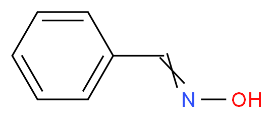 苯甲醛肟, 主要为 E式异构体_分子结构_CAS_932-90-1)