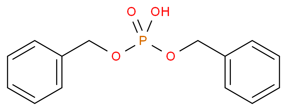 Phosphoric Acid Dibenzyl Ester_分子结构_CAS_1623-08-1)