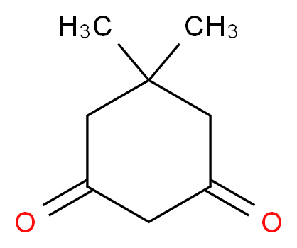 5,5-dimethylcyclohexane-1,3-dione_分子结构_CAS_126-81-8)