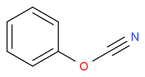 Phenyl Cyanate_分子结构_CAS_)