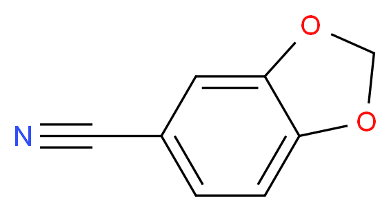 3,4-METHYLENEDIOXYBENZONITRILE_分子结构_CAS_4421-09-4)