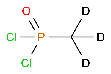 (<sup>2</sup>H<sub>3</sub>)methylphosphonoyl dichloride_分子结构_CAS_104801-17-4