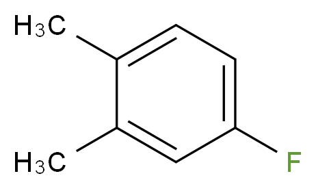 4-Fluoro-o-xylene_分子结构_CAS_452-64-2)