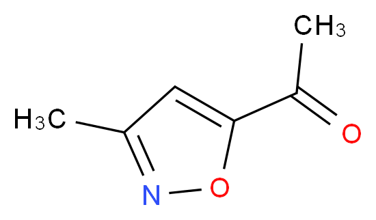 1-(3-methyl-1,2-oxazol-5-yl)ethan-1-one_分子结构_CAS_55086-61-8