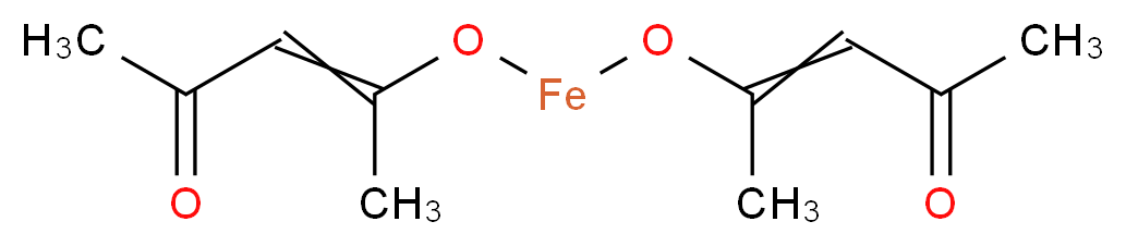 4-({[(4-oxopent-2-en-2-yl)oxy]ferrio}oxy)pent-3-en-2-one_分子结构_CAS_14024-17-0