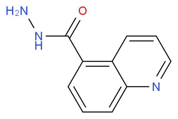 quinoline-5-carbohydrazide_分子结构_CAS_96541-83-2