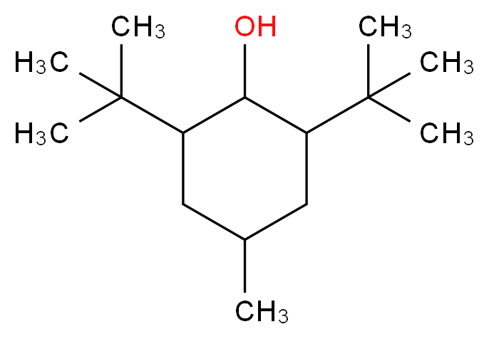 2,6-Di(tert-butyl)-4-methylcyclohexan-1-ol_分子结构_CAS_163119-16-2)