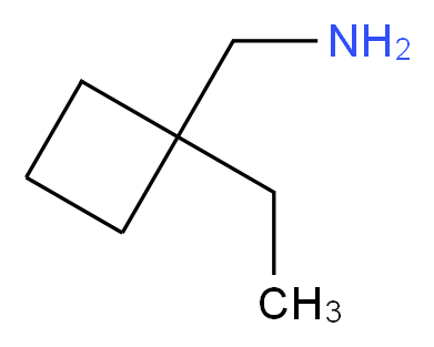 1-(1-Ethylcyclobutyl)methanamine_分子结构_CAS_959239-85-1)