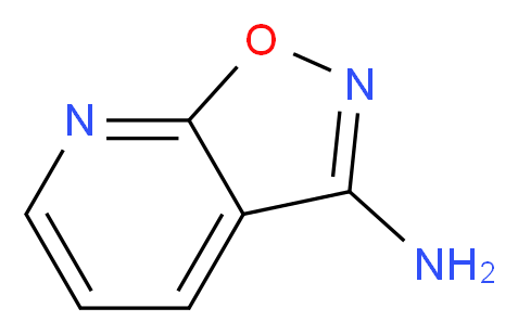 Isoxazolo[5,4-b]pyridin-3-amine_分子结构_CAS_92914-74-4)