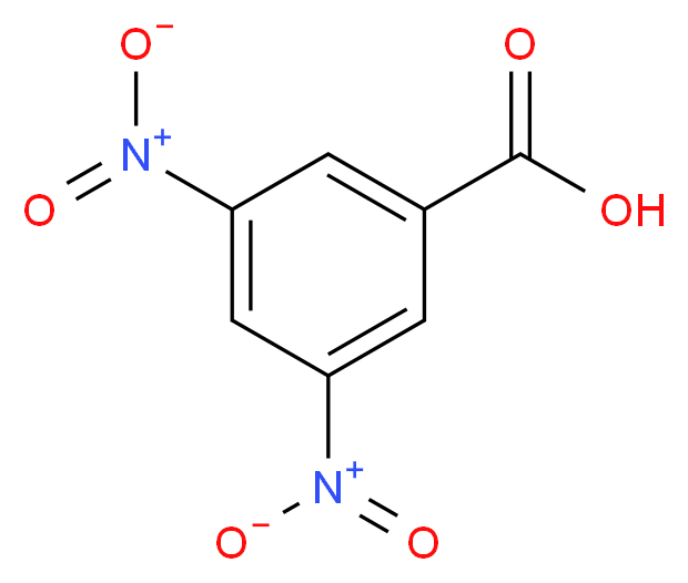 3,5-dinitrobenzoic acid_分子结构_CAS_99-34-3