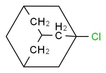 (3s,5s,7s)-1-chloroadamantane_分子结构_CAS_)