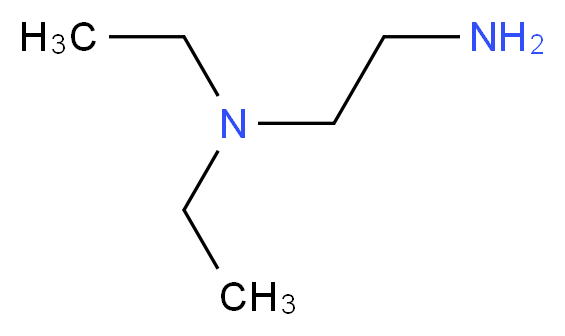 (2-aminoethyl)diethylamine_分子结构_CAS_100-36-7