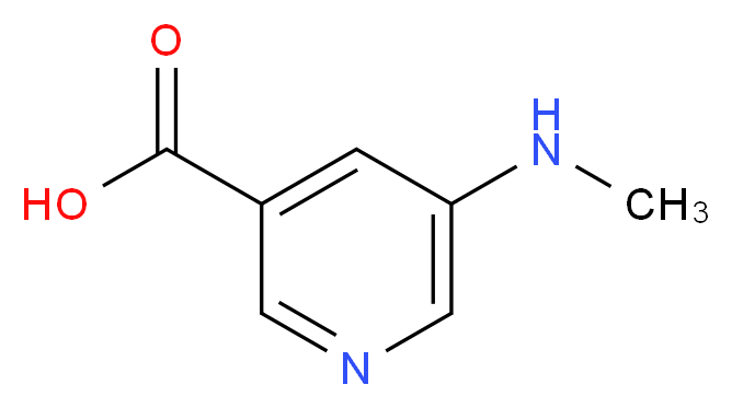 5-(Methylamino)nicotinic acid_分子结构_CAS_91702-88-4)