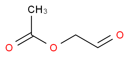 2-oxoethyl acetate_分子结构_CAS_5371-49-3