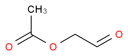 Acetyloxyacetaldehyde 98%_分子结构_CAS_5371-49-3)