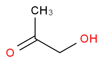 1-hydroxypropan-2-one_分子结构_CAS_)