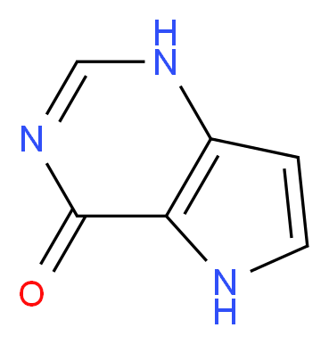 1H-Pyrrolo[3,2-d]pyrimidin-4(5H)-one_分子结构_CAS_5655-01-6)