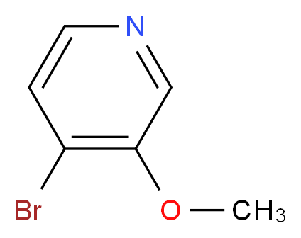 4-bromo-3-methoxypyridine_分子结构_CAS_109911-38-8