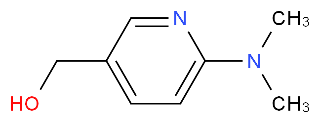 [6-(dimethylamino)-3-pyridinyl]methanol_分子结构_CAS_20173-74-4)