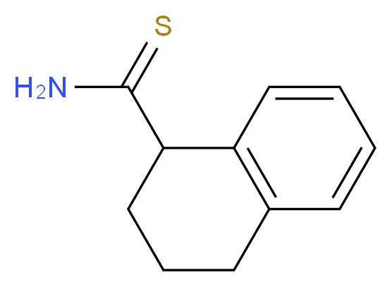 1,2,3,4-tetrahydronaphthalene-1-carbothioamide_分子结构_CAS_58952-08-2