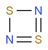 Disulfur dinitride_分子结构_CAS_25474-92-4)