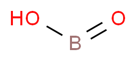 Oxoborinic acid_分子结构_CAS_13460-50-9)