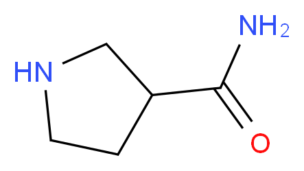 pyrrolidine-3-carboxamide_分子结构_CAS_471254-10-1