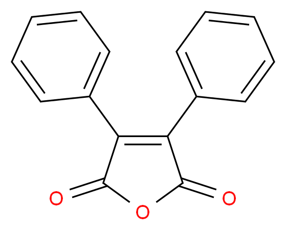 2,3-二苯基马来酸酐_分子结构_CAS_4808-48-4)