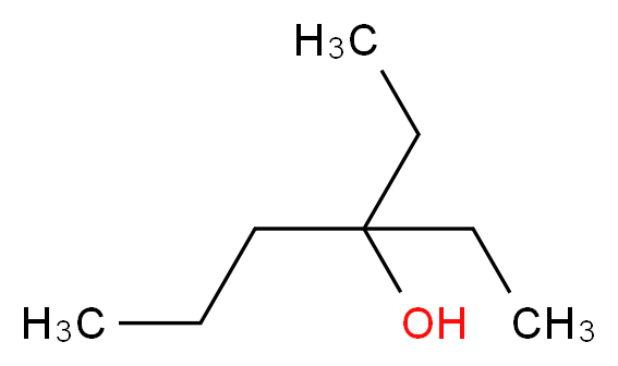 3-乙基-3-己醇_分子结构_CAS_597-76-2)