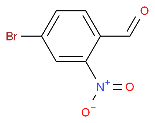 4-bromo-2-nitrobenzaldehyde_分子结构_CAS_5551-12-2