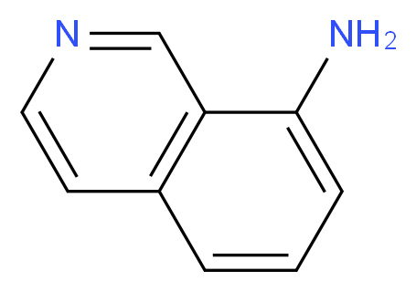 isoquinolin-8-amine_分子结构_CAS_)