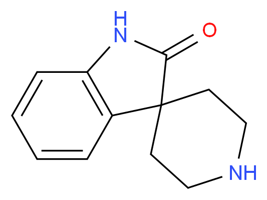 1,2-dihydrospiro[indole-3,4'-piperidine]-2-one_分子结构_CAS_252882-61-4