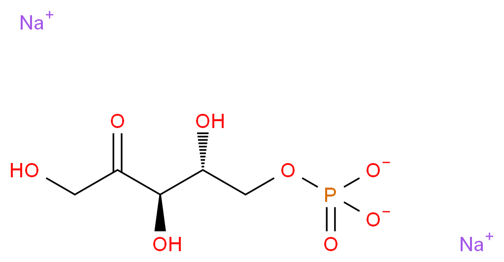 D-Ribulose 5-phosphate disodium salt_分子结构_CAS_)