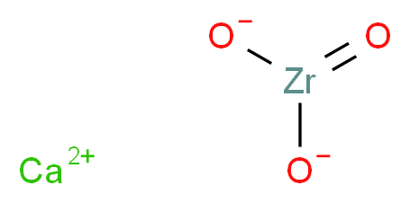 calcium oxozirconiumbis(olate)_分子结构_CAS_12013-47-7