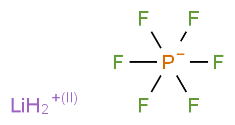 Lithium hexafluorophosphate 99%_分子结构_CAS_21324-40-3)