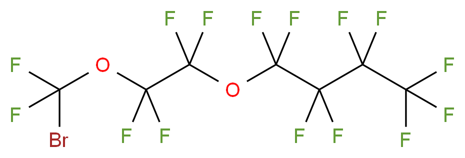 1-(bromodifluoromethoxy)-1,1,2,2-tetrafluoro-2-(nonafluorobutoxy)ethane_分子结构_CAS_330562-46-4
