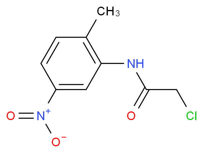 2-Chloro-N-(2-methyl-5-nitrophenyl)acetamide_分子结构_CAS_35588-36-4)