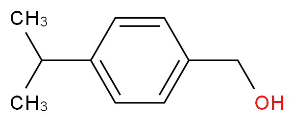 [4-(propan-2-yl)phenyl]methanol_分子结构_CAS_536-60-7