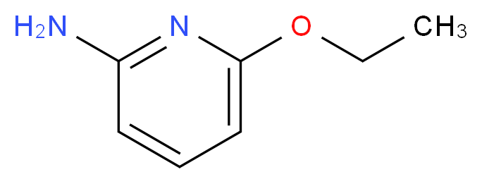 6-ethoxypyridin-2-amine_分子结构_CAS_)