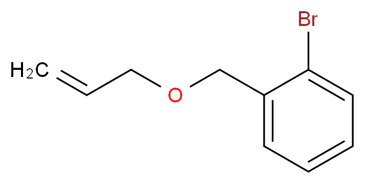 1-bromo-2-[(prop-2-en-1-yloxy)methyl]benzene_分子结构_CAS_87280-01-1