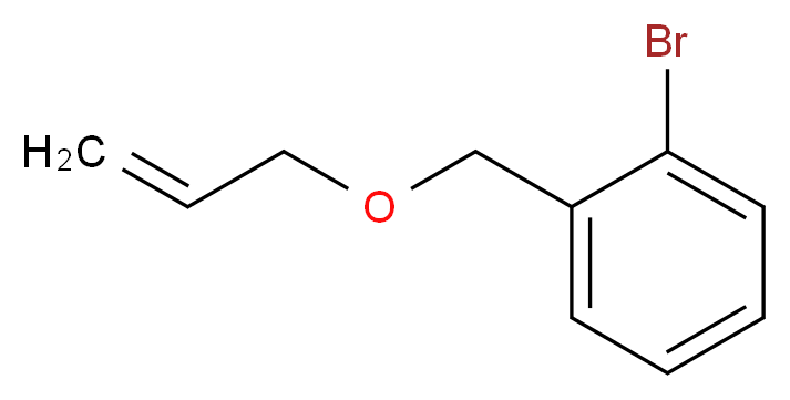 烯丙基-2-溴苯甲基醚_分子结构_CAS_87280-01-1)