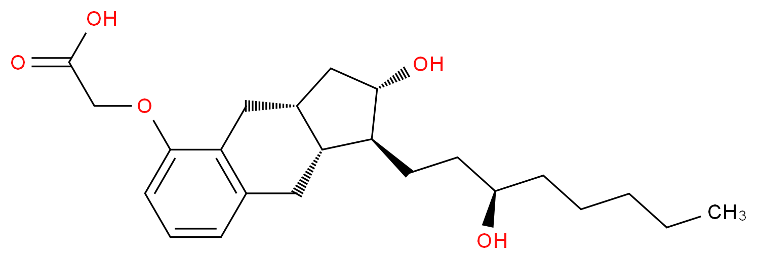 Treprostinil_分子结构_CAS_81846-19-7)