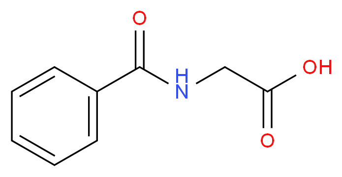 Hippuric acid_分子结构_CAS_495-69-2)