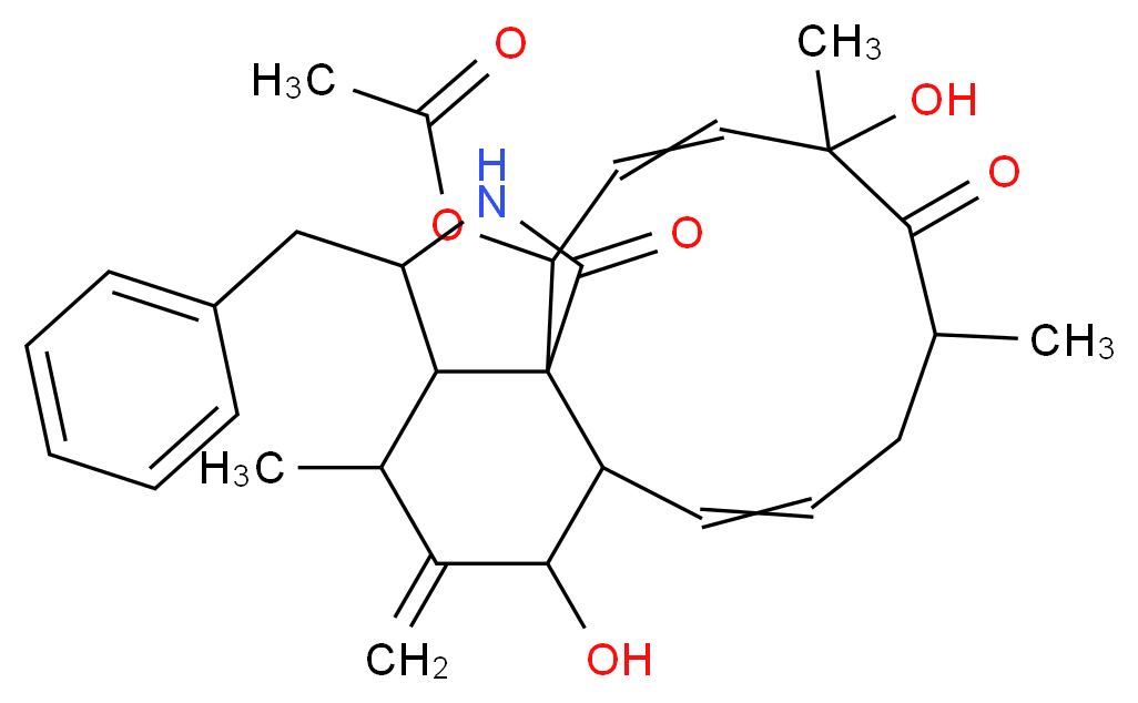 CYTOCHALASIN D_分子结构_CAS_22144-77-0)