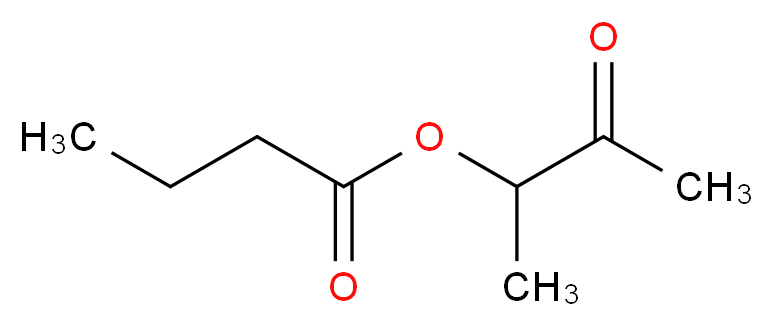 3-oxobutan-2-yl butanoate_分子结构_CAS_84642-61-5