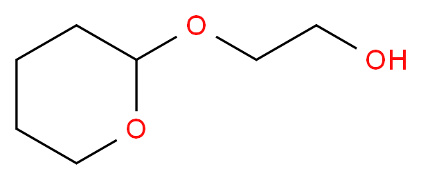 2-(四氢-2H-吡喃-2-氧基)乙醇_分子结构_CAS_2162-31-4)