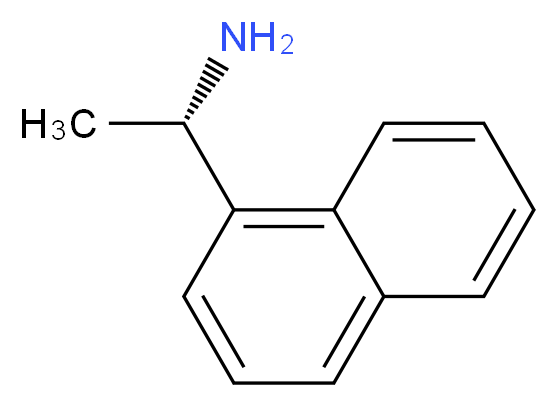 (1S)-1-(naphthalen-1-yl)ethan-1-amine_分子结构_CAS_3886-70-2